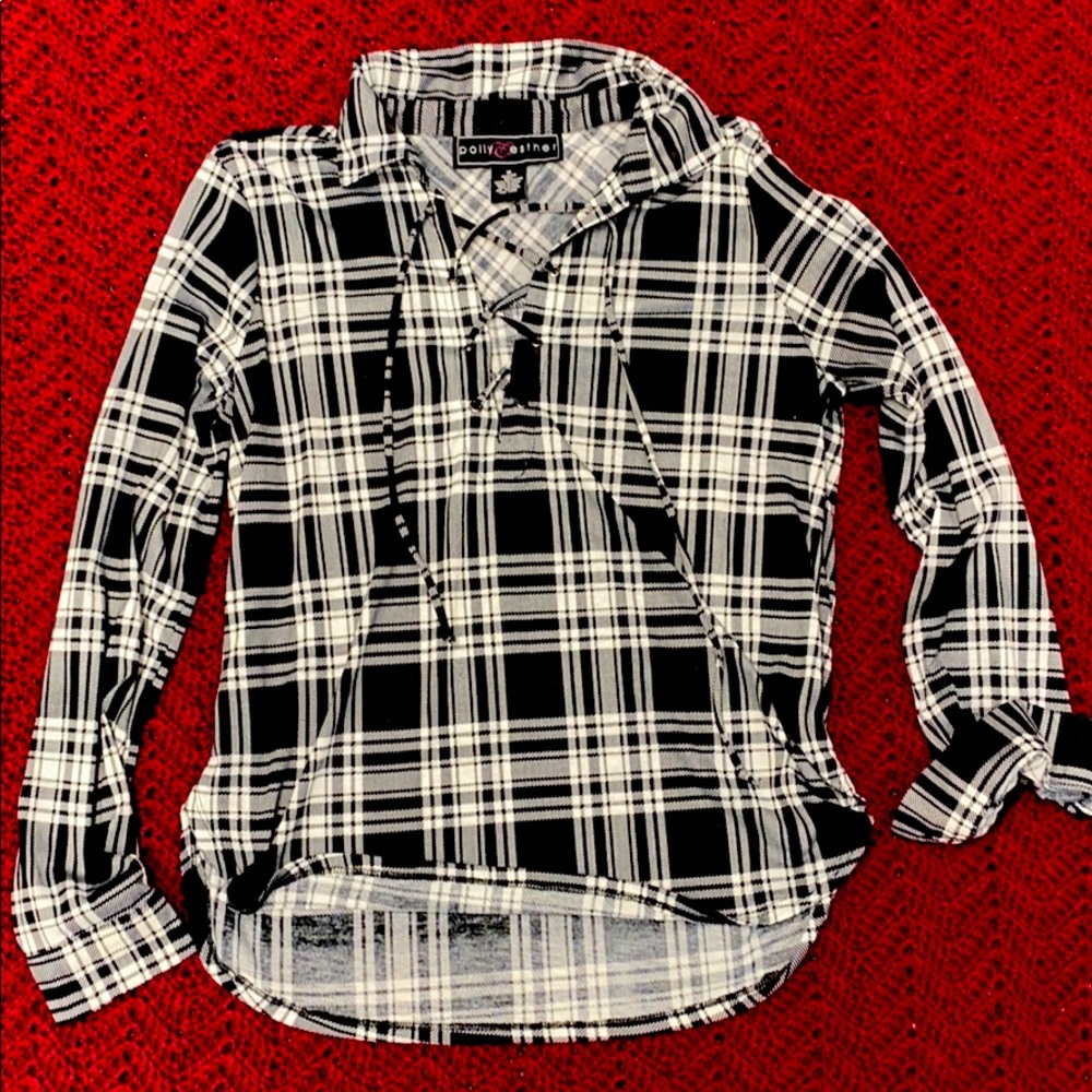 Plaid Top